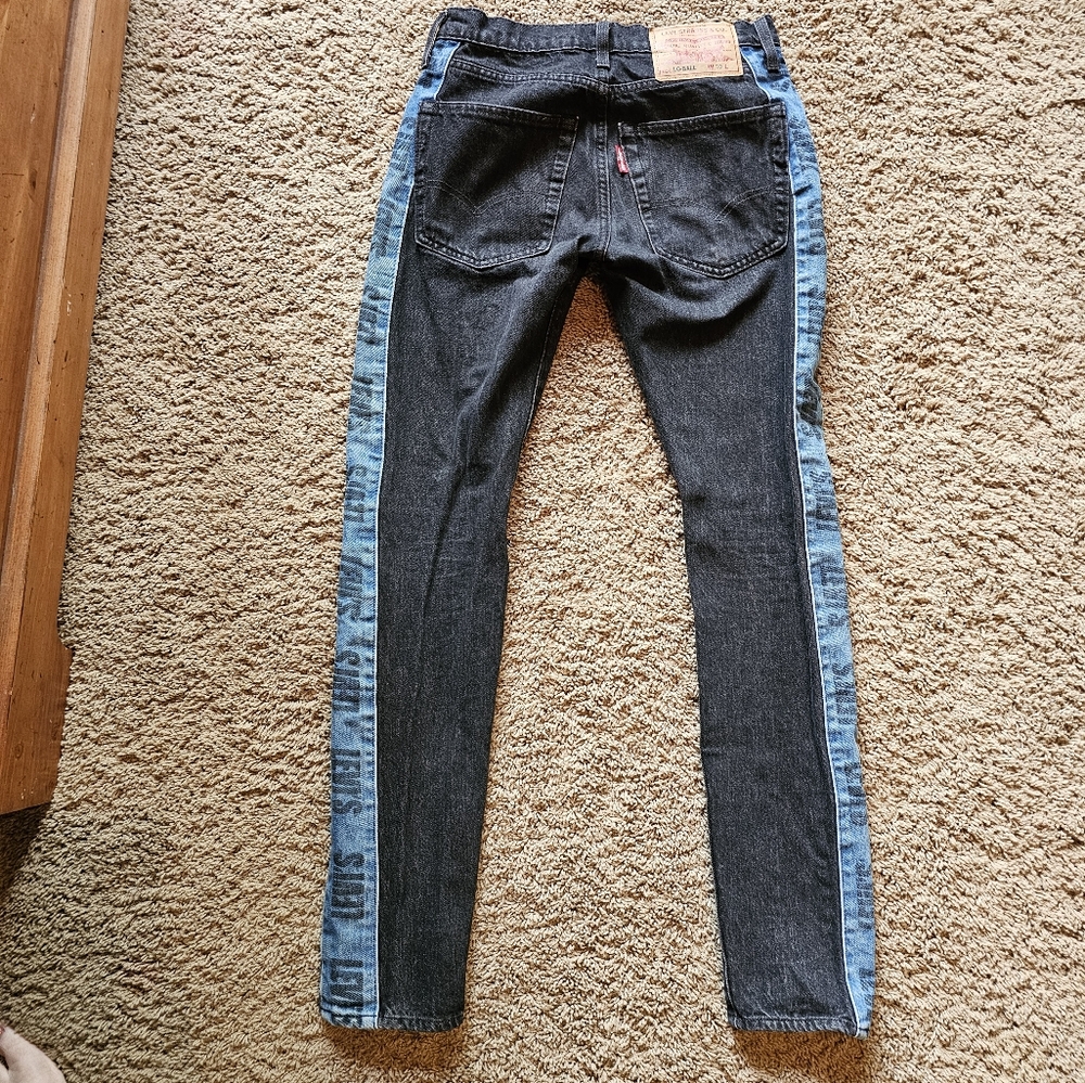 Levi's Jeans Lo-Ball Stacked Slim Tapered Size 30